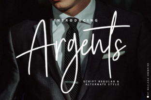 Argents: A Luxurious Handwritten Font
