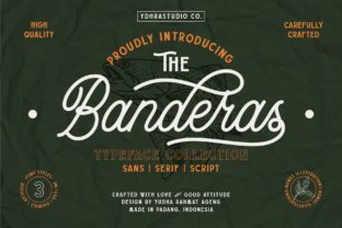 Banderas Font: The Vintage-Inspired Handwritten Typeface That Elevates Modern Design