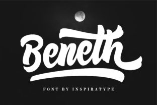Beneth: A Handwritten Font with Cinematic Charm and Practical Versatility