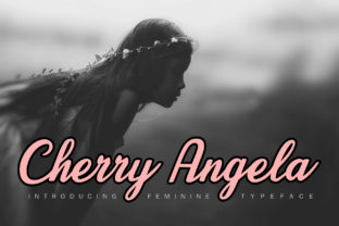 Cherry Angela Script: A Sweet, Delicate Font for Creative Branding and Design