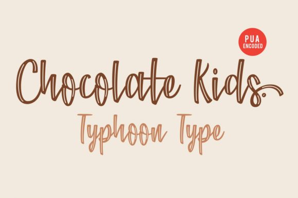 Chocolate Kids Font: A Whimsical Design Tool for Playful, Kid-Centered Creativity
