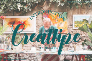 Creattipe: A Handwritten Font for Modern Creative Projects