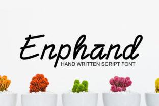 Enphand: Where Handwritten Charm Meets Modern Design Clarity