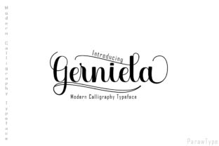 Gerniela: A Sweet & Charming Handwritten Font
