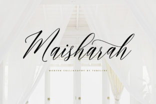 Maisharah: The Handwritten Font That Brings Authentic Warmth to Your Design Projects