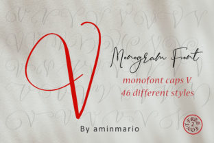 Monogram V Monofont Caps V: A Versatile Tool for Designers and Creators