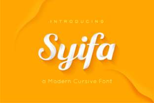 Syifa Script: Bold, Retro Handwriting That Works