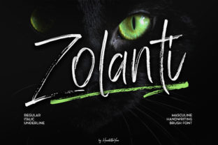 Zolanti Font: The Handwritten Brush Typeface That Adds Raw Energy to Your Designs